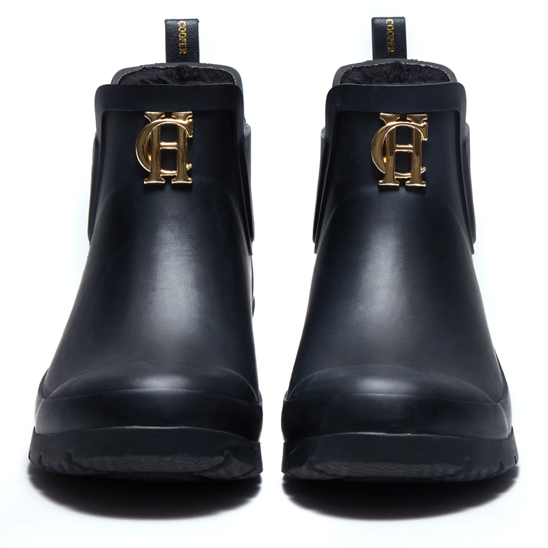 Holland Cooper Rubber Chelsea Boot - Black-1